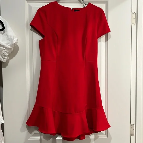 fitted lace wedding dress Just A Girl Mini Dress Dark Red main image 0
